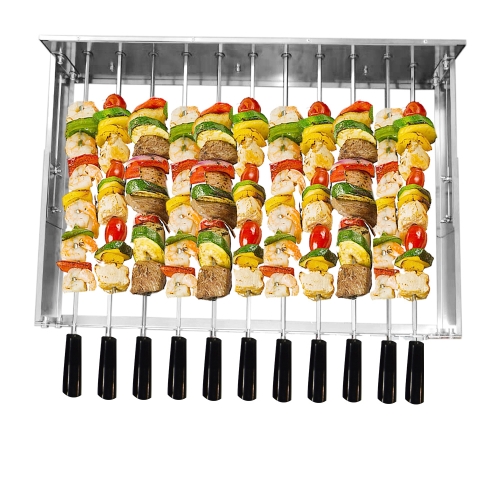 Details about   Electric Oven BBQ Rotisserie Grill telescopic Universal Rotator Tool Meat Skewer