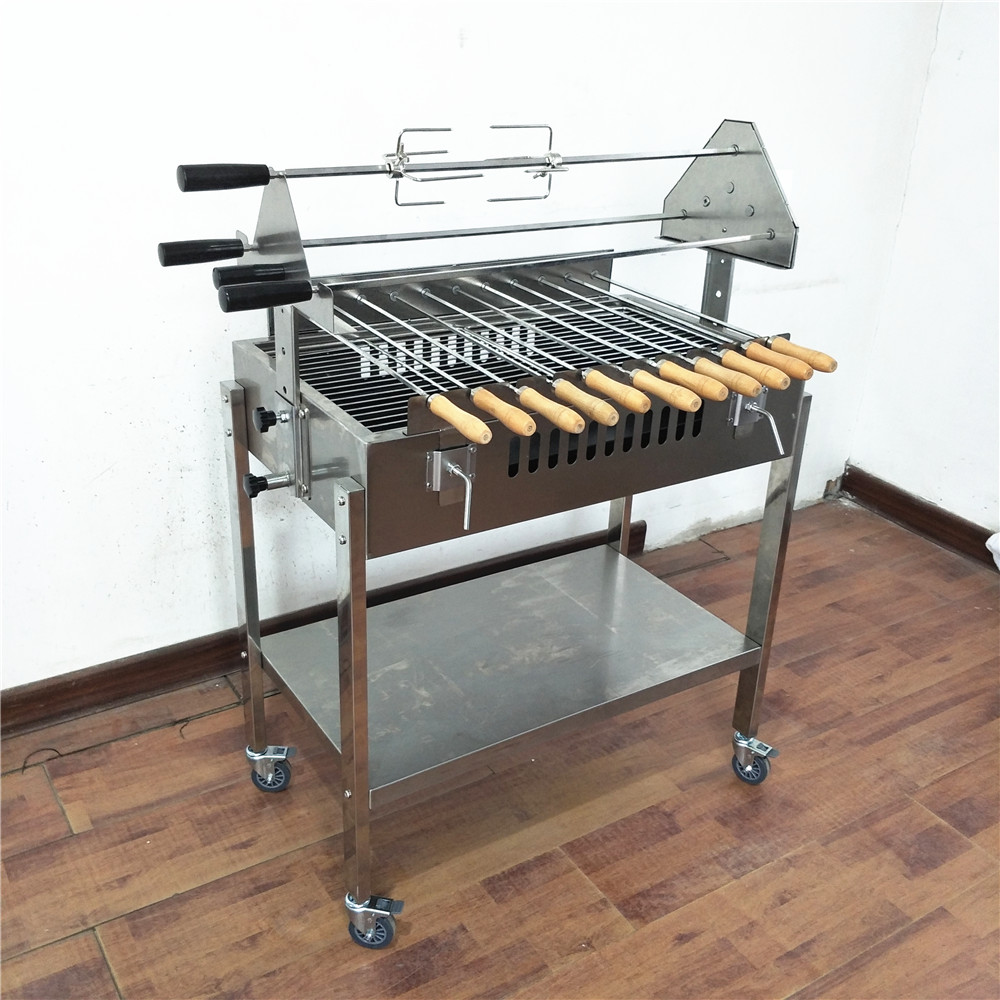 Automatic Cyprus Rotating bbq Machine Grill