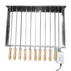 Automatic BBQ Grill Top Cypriot Rotisserie Kebab Skewers Grill