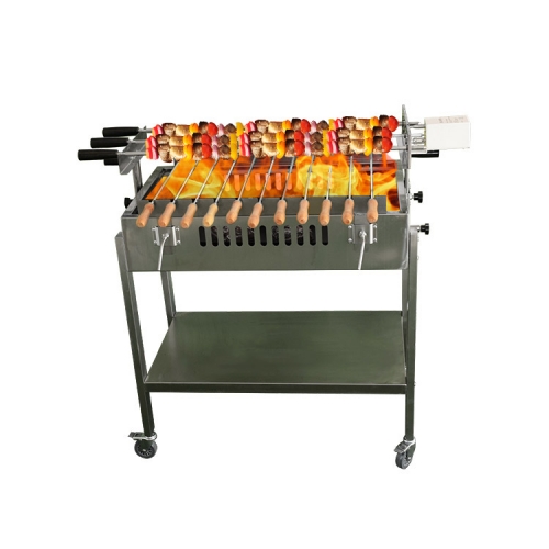 Outdoor or Restaurant  Grills Cyprus Barbecue Rotisserie Automatic Charcoal Grill
