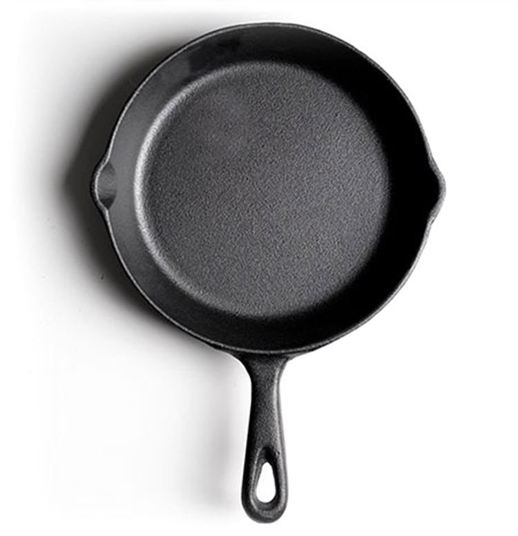 Keleday 20 inch Cast Iron Griddle Pan, Seasoned with 100% Vegetable Oil, Cast Iron Pizza Pan with Two Loop Handles, Large Camping Skillets for